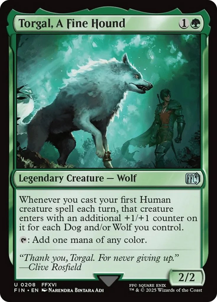 Torgal, A Fine Hound · Final Fantasy