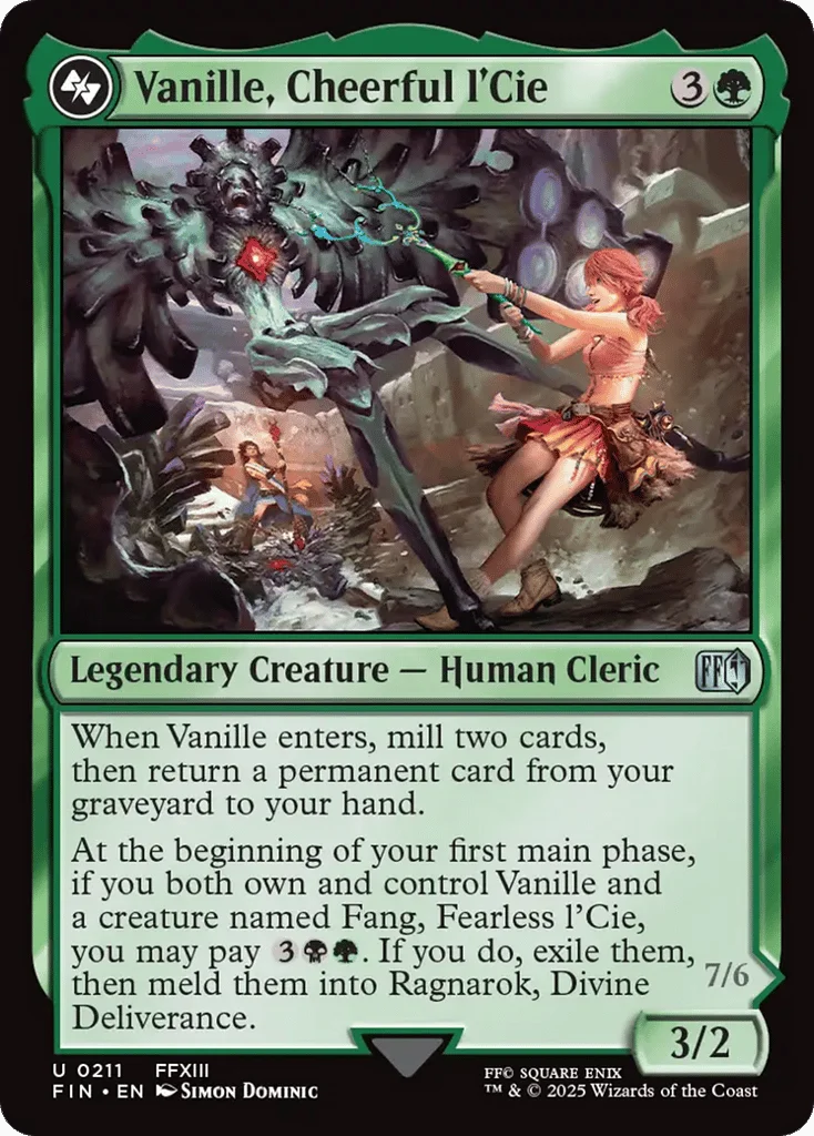 Vanille, Cheerful l'Cie · Final Fantasy