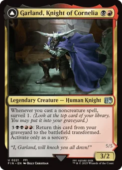 Garland, Knight of Cornelia // Chaos, the Endless