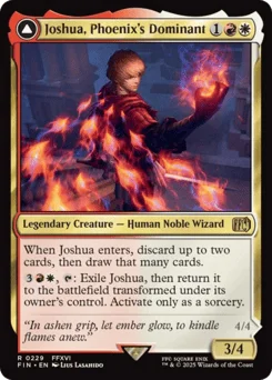 Joshua, Phoenix's Dominant // Phoenix, Warden of Fire