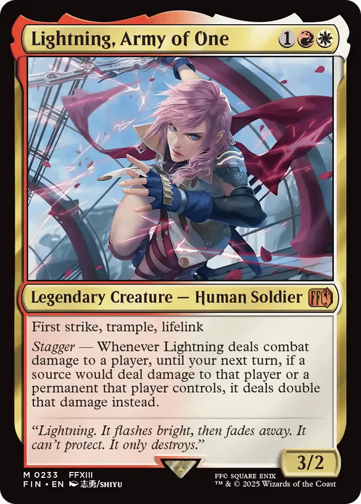 Lightning, Army of One · Final Fantasy