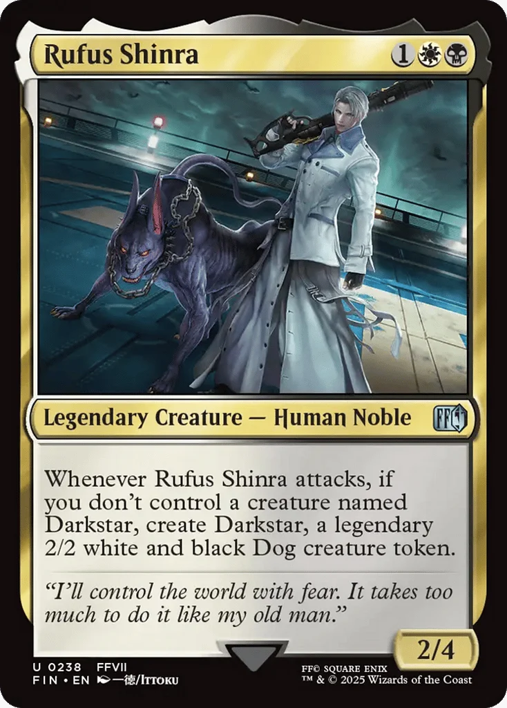 Rufus Shinra · Final Fantasy