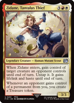 Zidane, Tantalus Thief