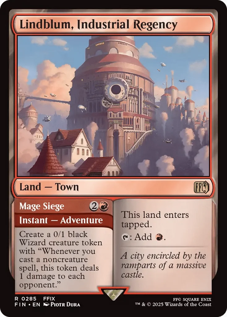 Lindblum, Industrial Regency // Mage Siege · Final Fantasy