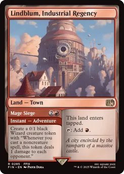 Lindblum, Industrial Regency // Mage Siege