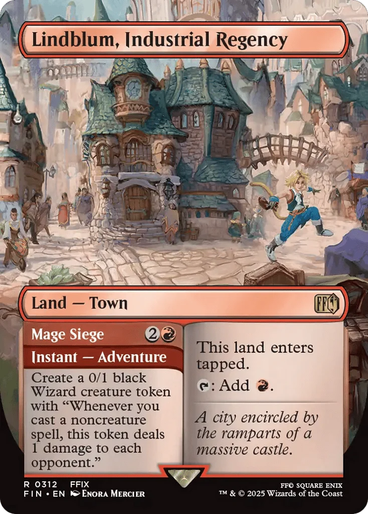 Lindblum, Industrial Regency // Mage Siege · Final Fantasy