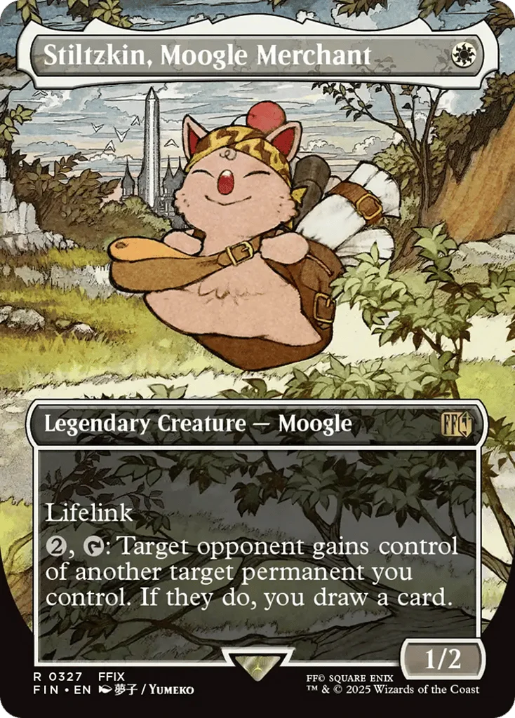 Stiltzkin, Moogle Merchant · Final Fantasy
