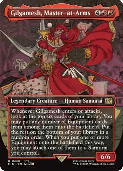 Gilgamesh, Master-at-Arms