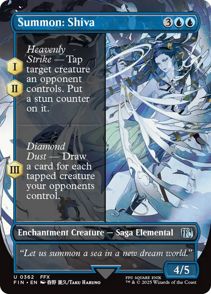 Summon: Shiva · Final Fantasy