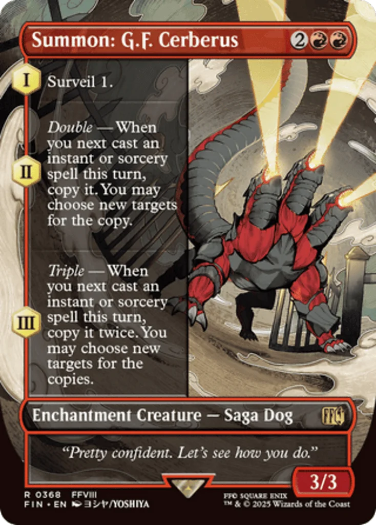 Summon: G.F. Cerberus · Final Fantasy