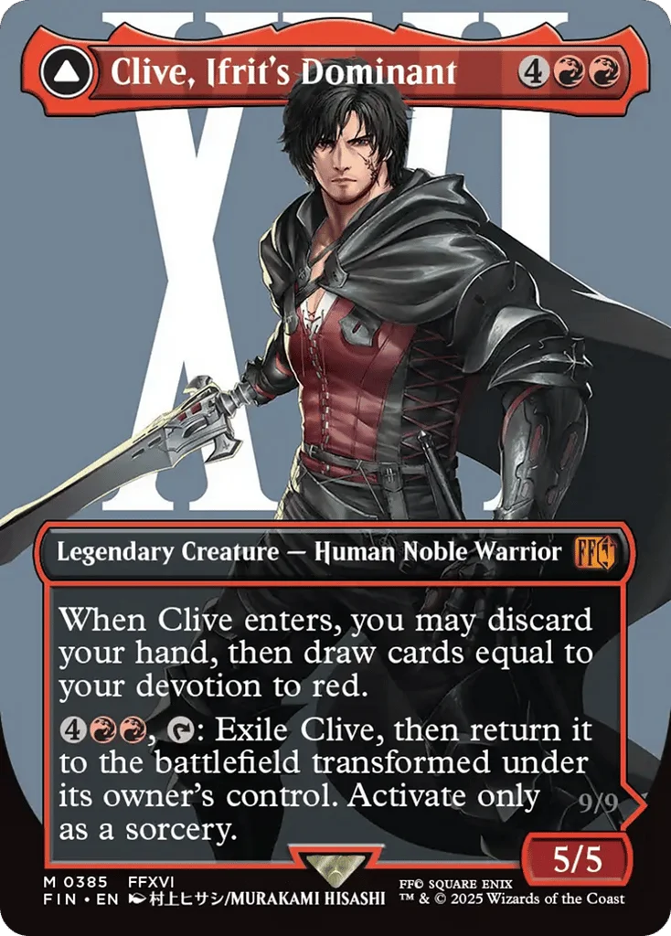 Clive, Ifrit's Dominant // Ifrit, Warden of Inferno · Final Fantasy