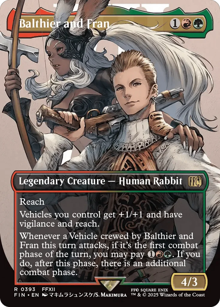 Balthier and Fran · Final Fantasy