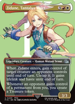 Zidane, Tantalus Thief