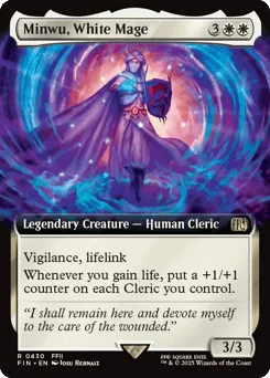 Minwu, White Mage