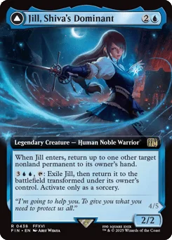 Jill, Shiva's Dominant // Shiva, Warden of Ice