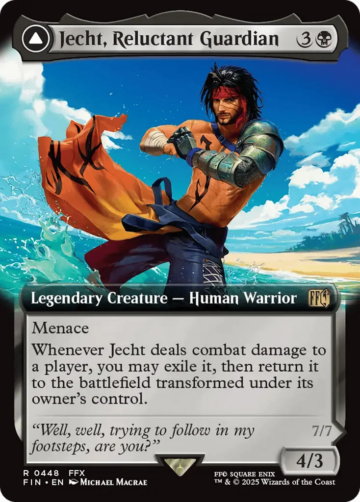 Jecht, Reluctant Guardian // Braska's Final Aeon · Final Fantasy