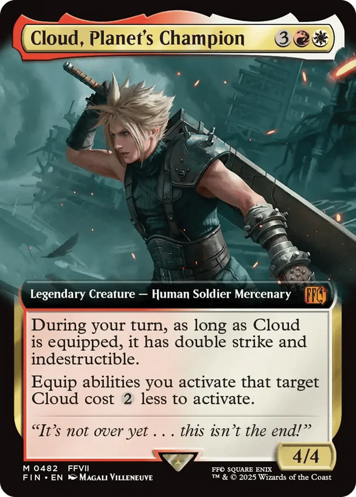 Cloud, Planet's Champion · Final Fantasy
