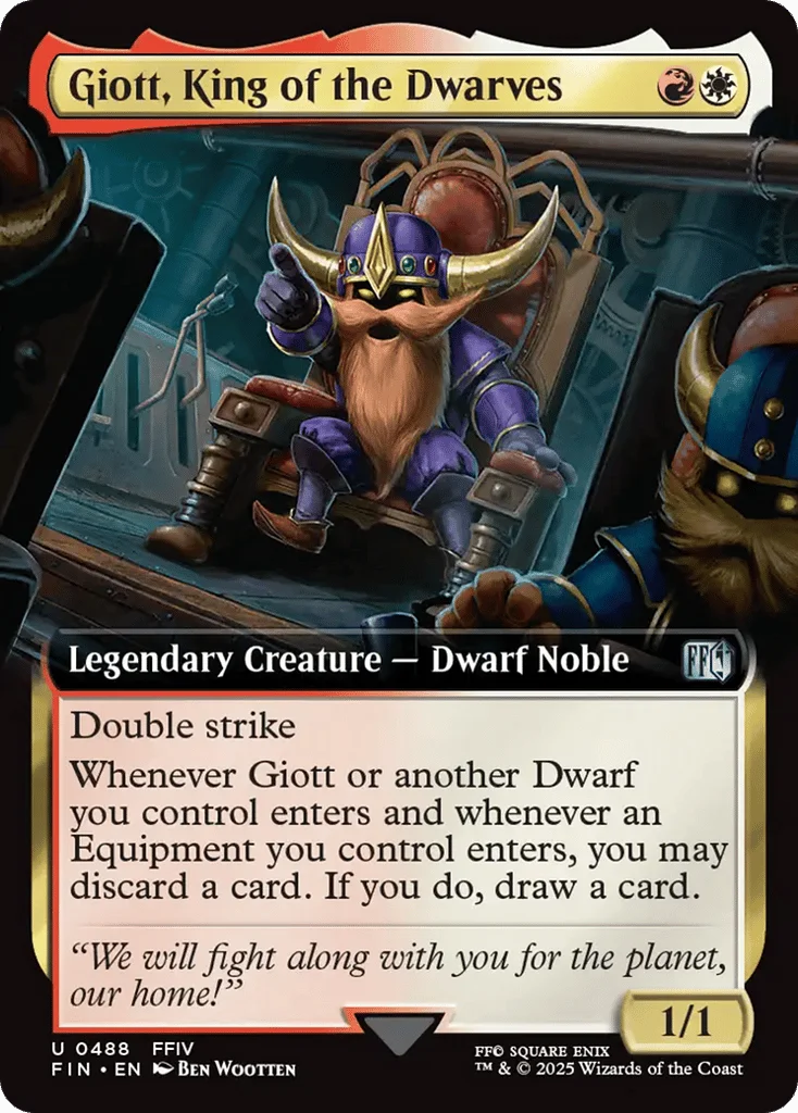 Giott, King of the Dwarves · Final Fantasy
