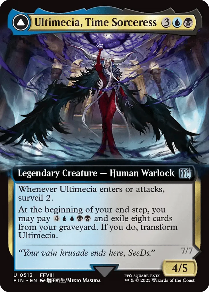 Ultimecia, Time Sorceress // Ultimecia, Omnipotent · Final Fantasy
