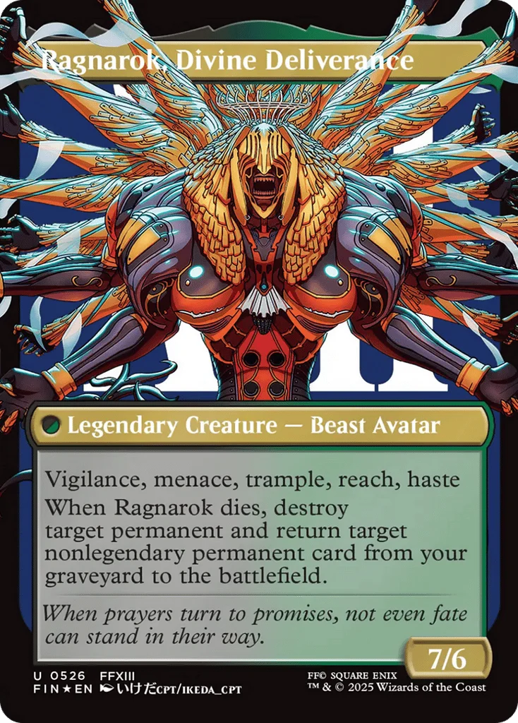Ragnarok, Divine Deliverance // Vanille, Cheerful l'Cie · Final Fantasy