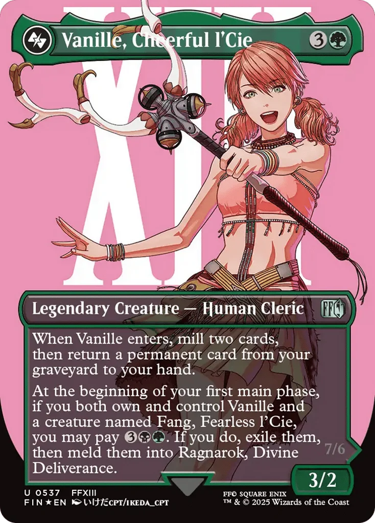 Vanille, Cheerful l'Cie · Final Fantasy