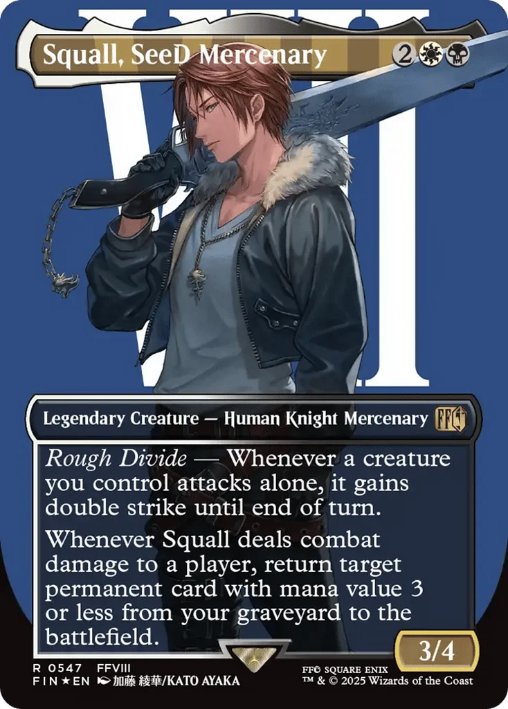 Squall, SeeD Mercenary · Final Fantasy