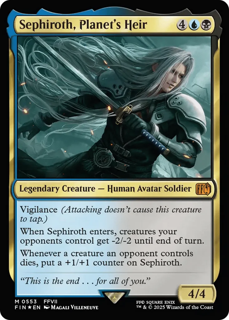 Sephiroth, Planet's Heir · Final Fantasy