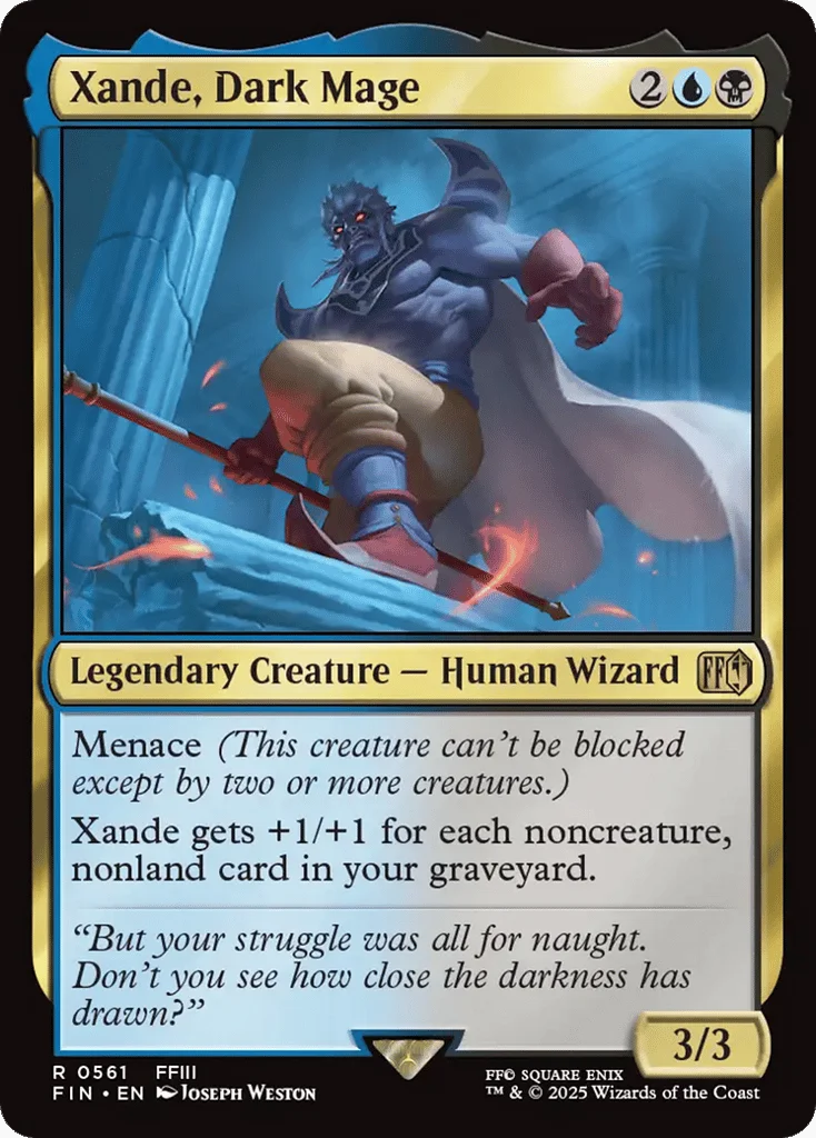 Xande, Dark Mage · Final Fantasy