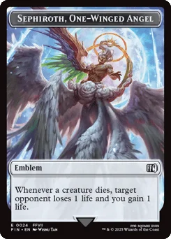 Sephiroth, One-Winged Angel Emblem