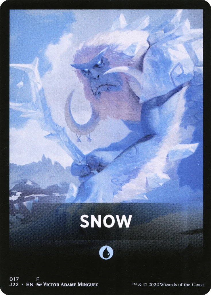 Snow · Jumpstart 2022 Front Cards