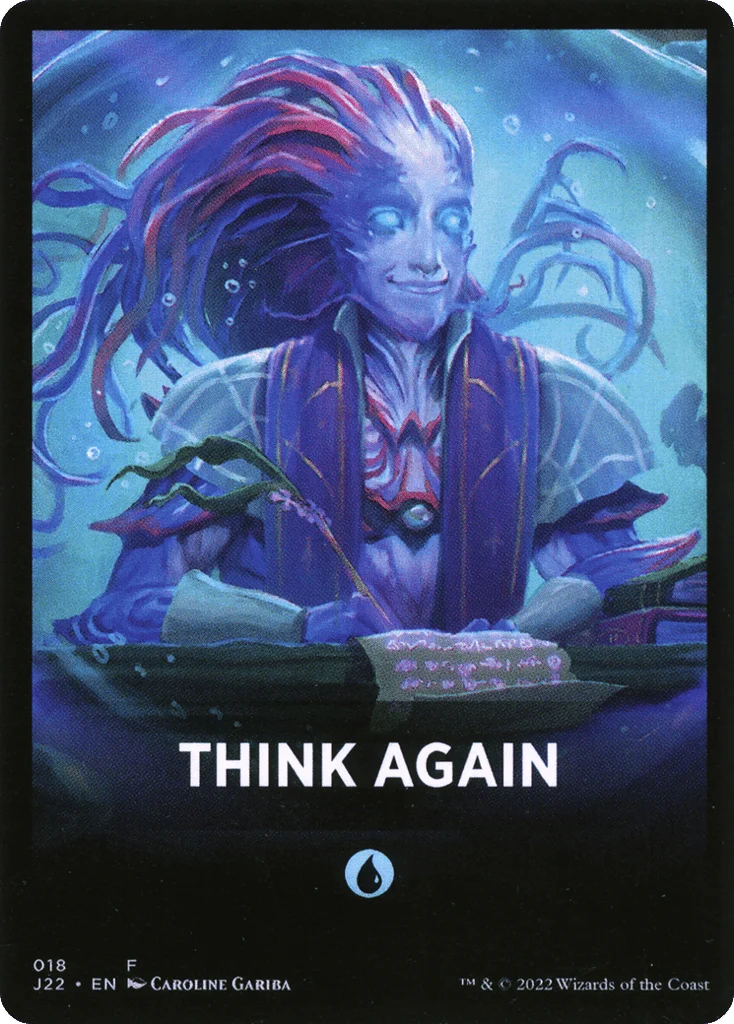 Think Again · Jumpstart 2022 Front Cards