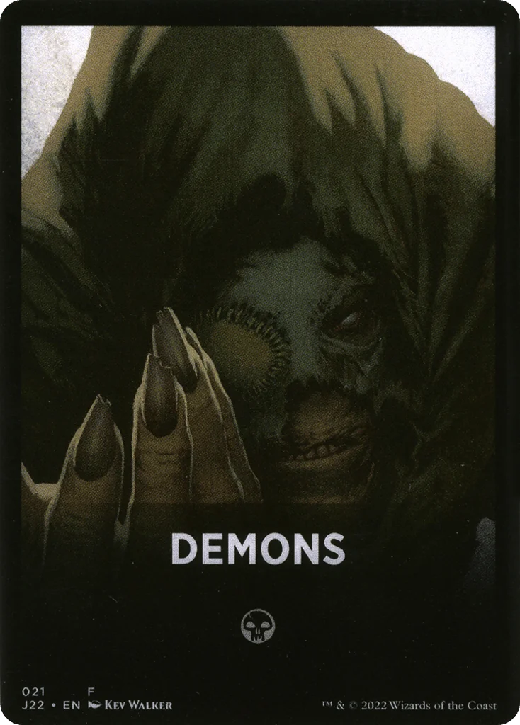 Demons · Jumpstart 2022 Front Cards