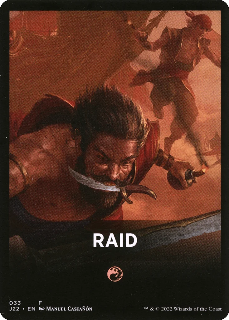 Raid · Jumpstart 2022 Front Cards