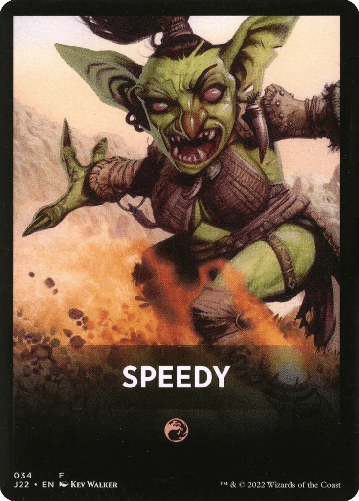 Speedy · Jumpstart 2022 Front Cards