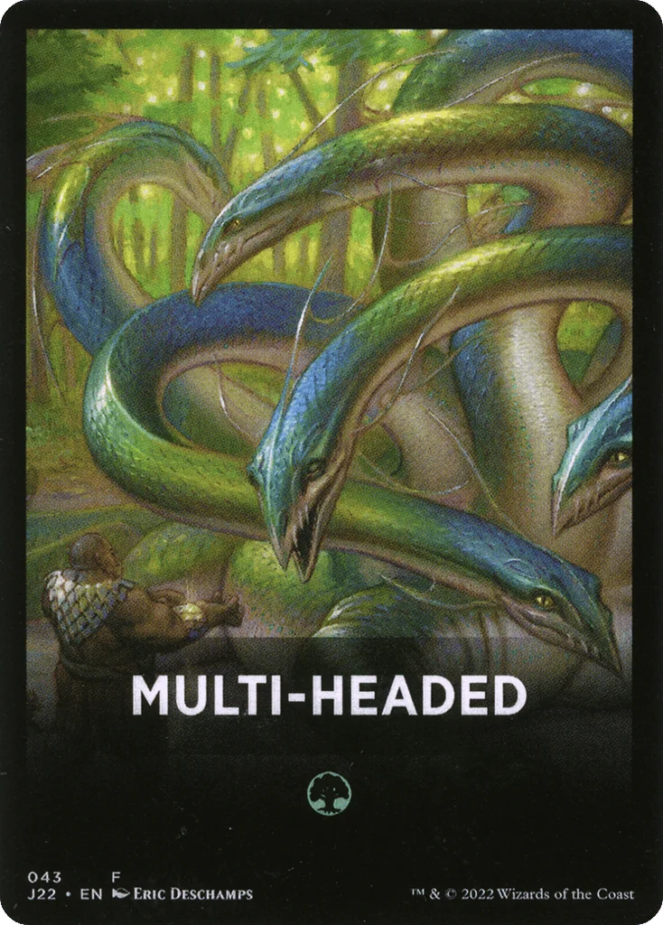 Multi-Headed · Jumpstart 2022 Front Cards
