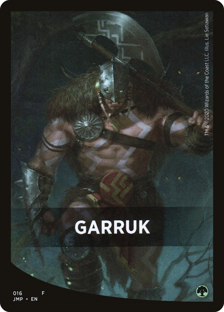 Garruk · Jumpstart Front Cards