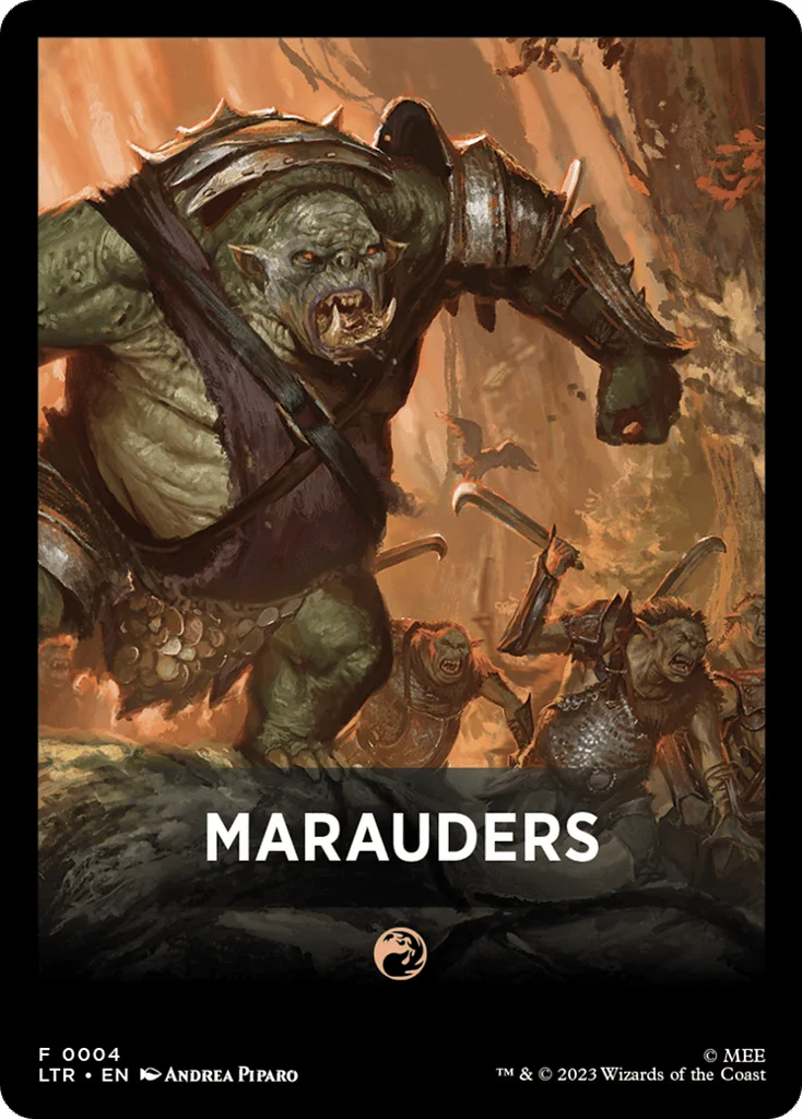 Marauders · Tales of Middle-earth Front Cards
