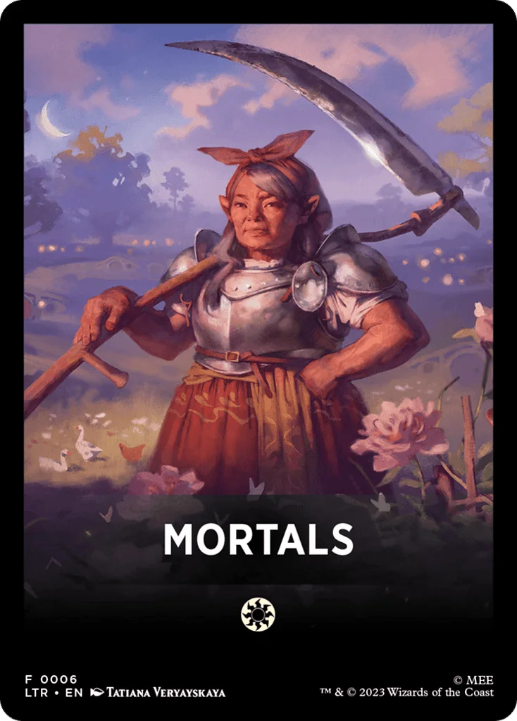 Mortals · Tales of Middle-earth Front Cards