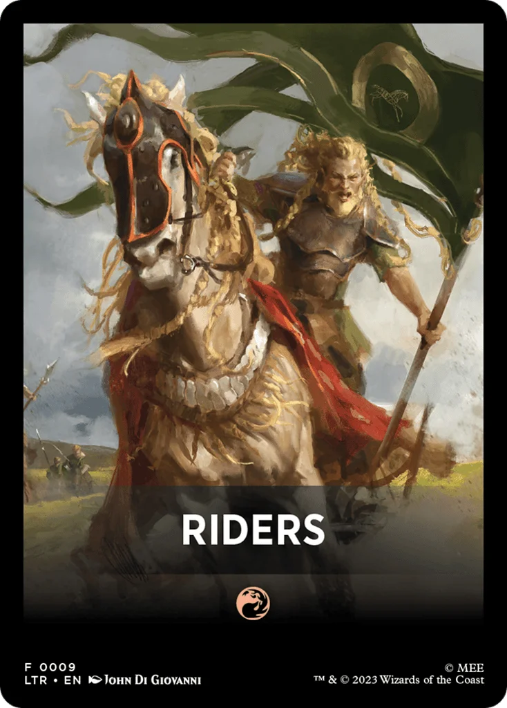 Riders · Tales of Middle-earth Front Cards