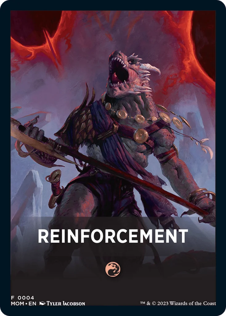 Reinforcement · March of the Machine Jumpstart Front Cards
