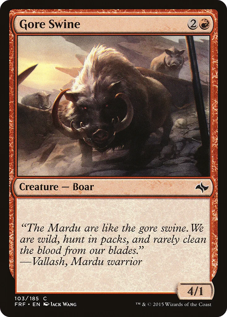 Gore Swine · Fate Reforged