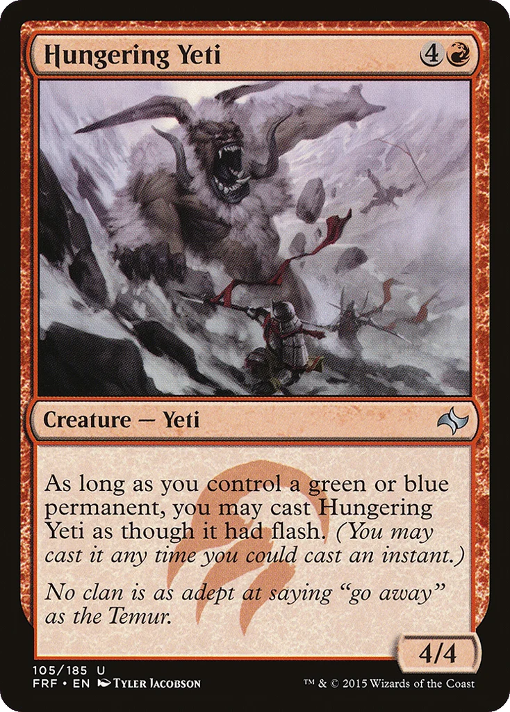 Hungering Yeti · Fate Reforged