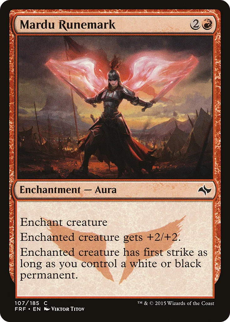 Mardu Runemark · Fate Reforged