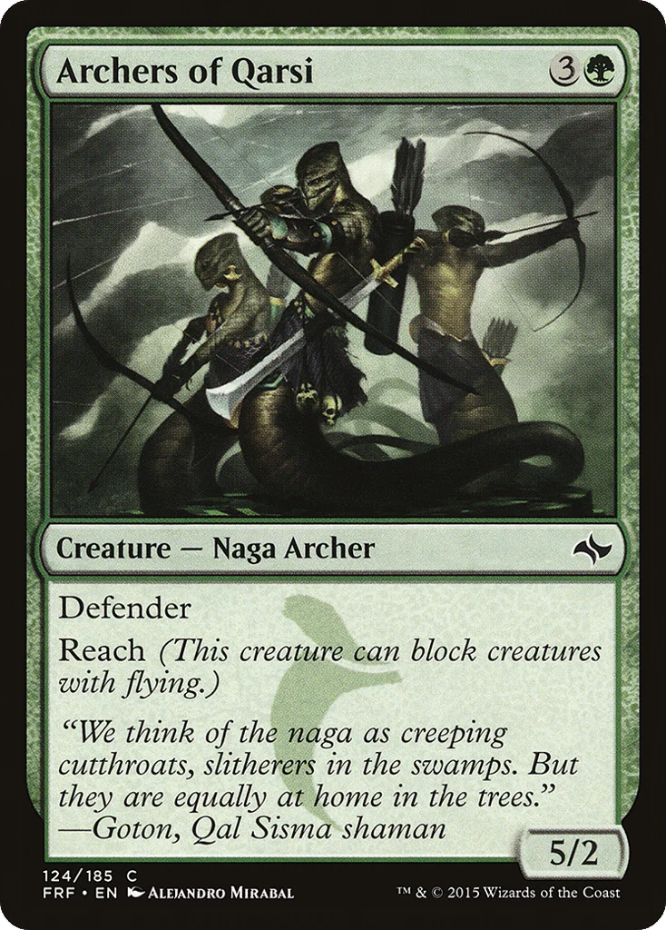 Archers of Qarsi · Fate Reforged