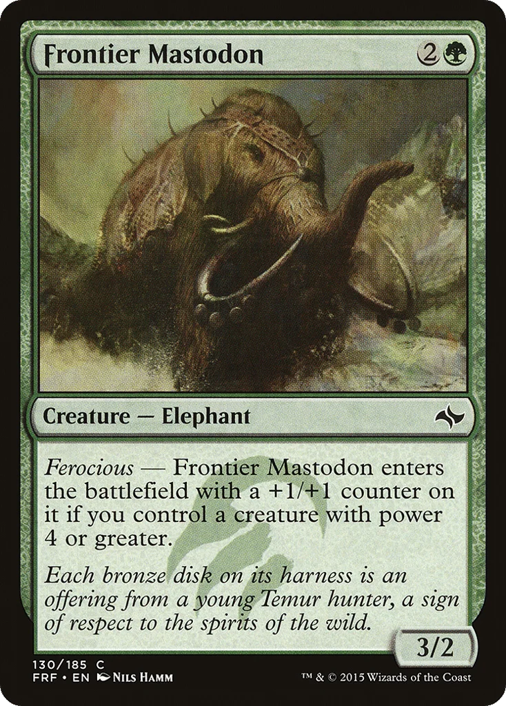 Frontier Mastodon · Fate Reforged
