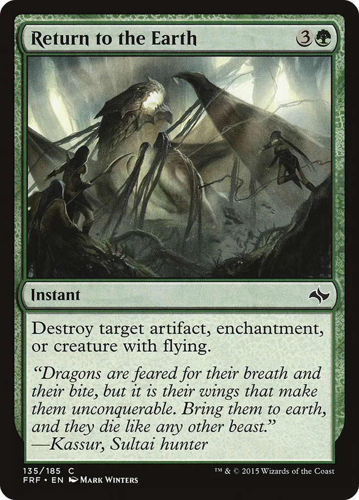 Return to the Earth · Fate Reforged