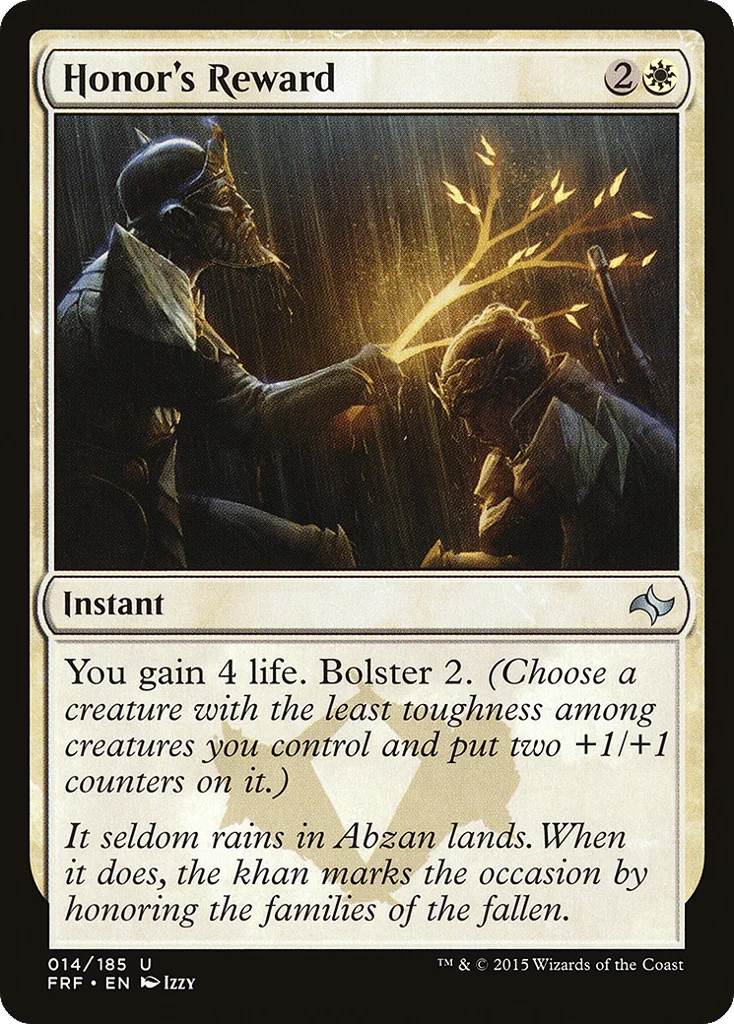 Honor's Reward · Fate Reforged