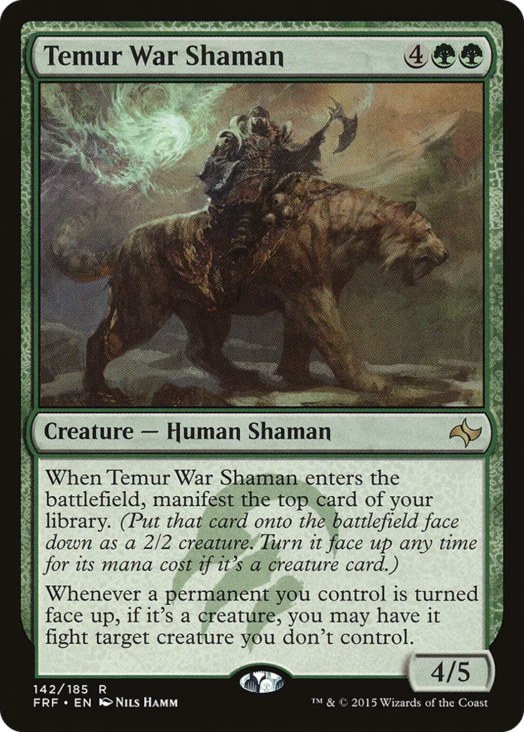 Temur War Shaman · Fate Reforged