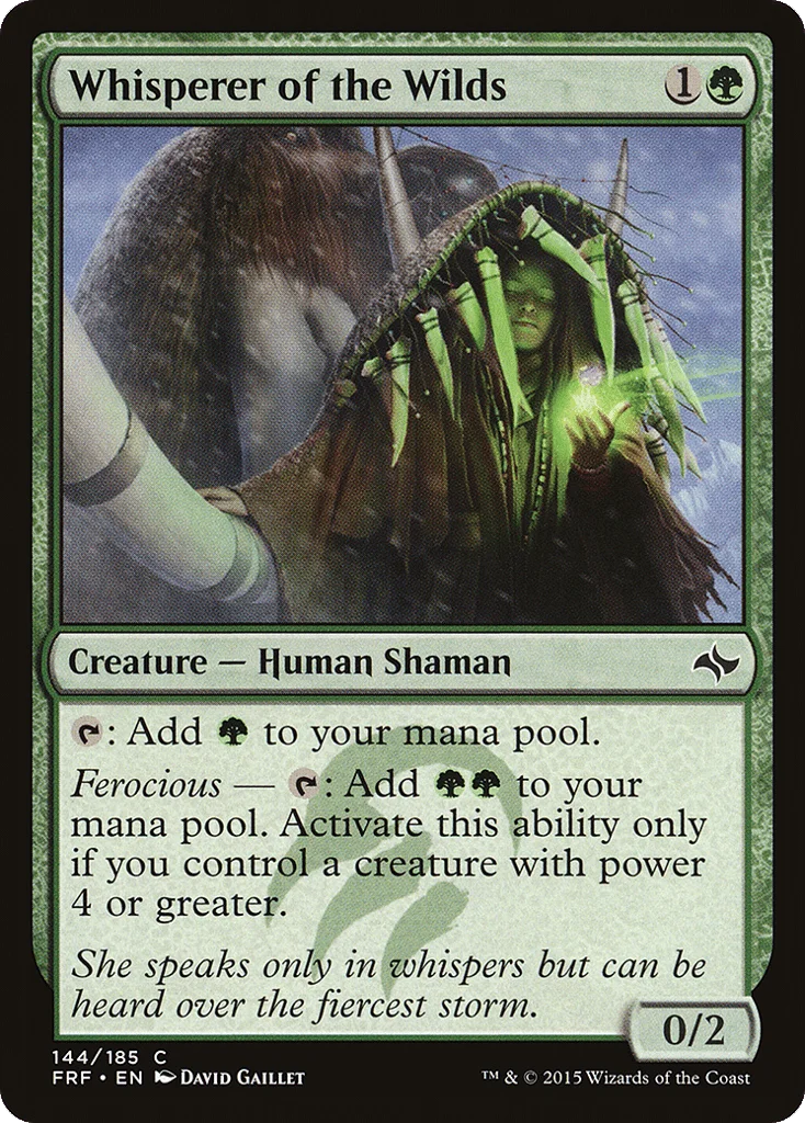 Whisperer of the Wilds · Fate Reforged