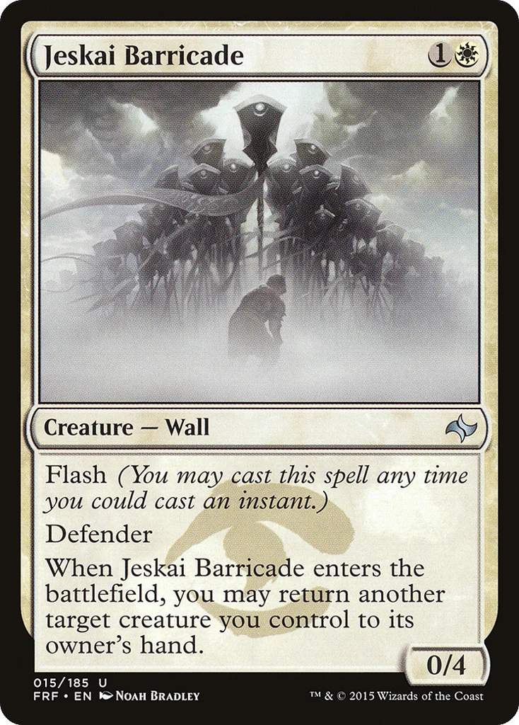 Jeskai Barricade · Fate Reforged